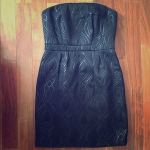NWOT strapless little black dress